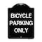 Signmission Bicycle Parking Only Heavy-Gauge Aluminum Architectural Sign, 24" x 18", BW-1824-24318 A-DES-BW-1824-24318 - alternate 1